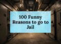 100 Funny Reasons to go to Jail