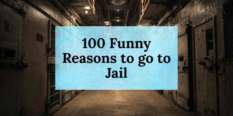 100 Funny Reasons to go to Jail
