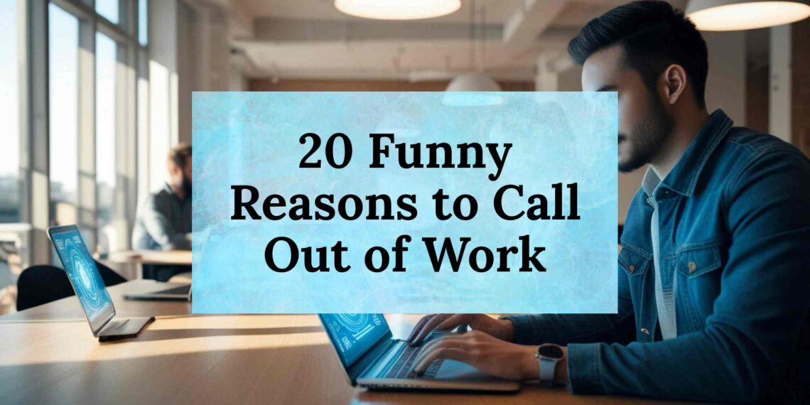 20 Funny Reasons to Call Out of Work