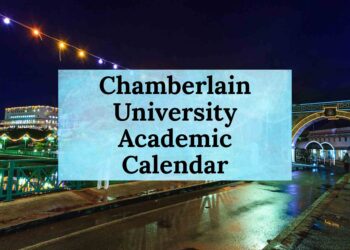 Chamberlain University Academic Calendar