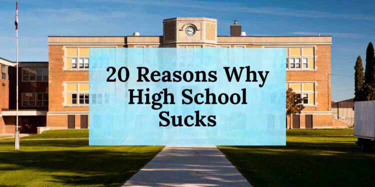 20 Reasons Why High School Sucks
