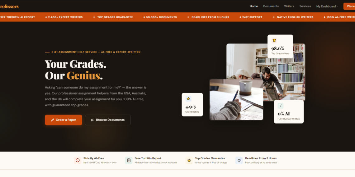 Geniusprofessors assignment helper