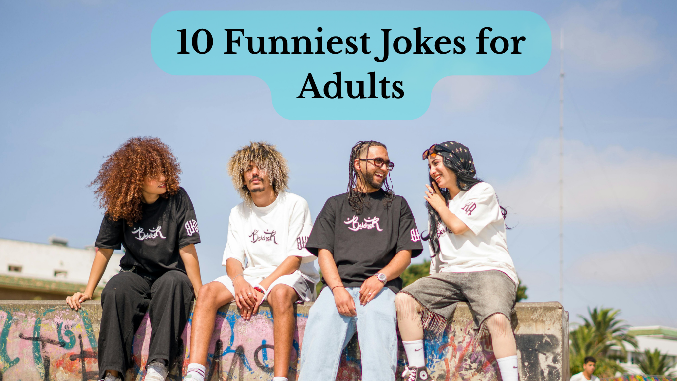 Group of friends laughing together at a funny moment