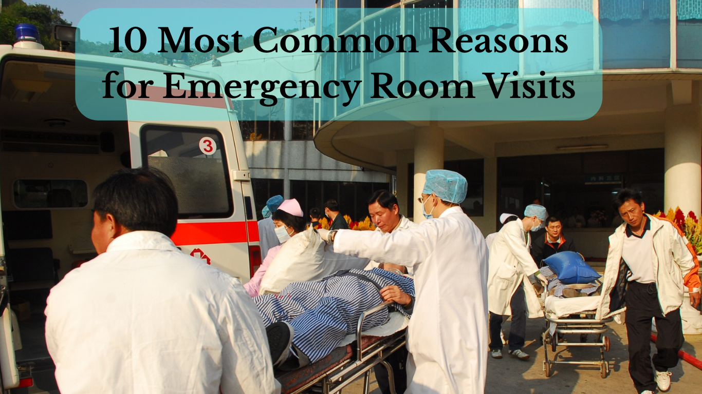 Hospital emergency entrance with medical staff