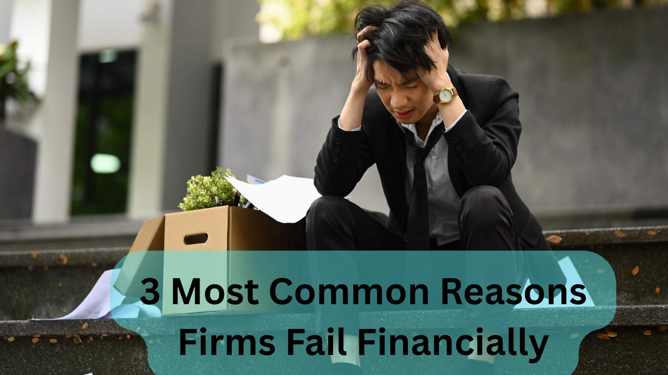 Stressed business person sitting