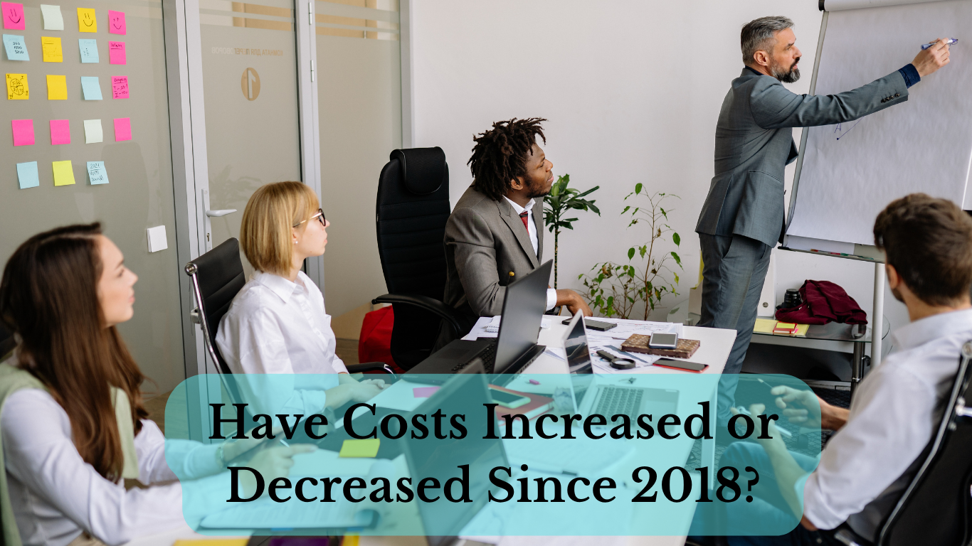 Person reviewing financial reports and expense changes