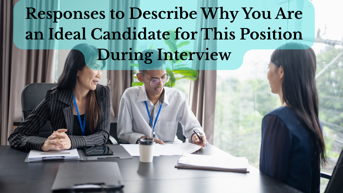 Job candidate answering interview questions confidently