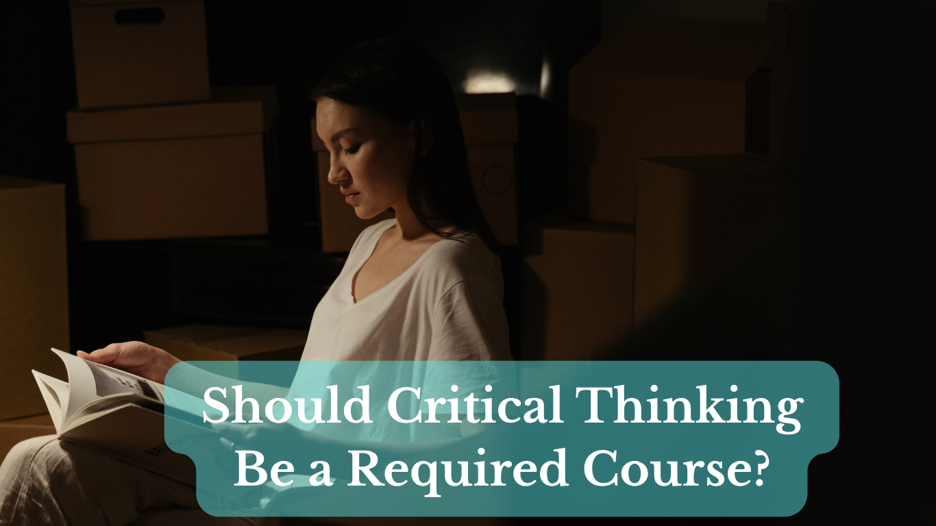 Student thinking deeply while studying at desk