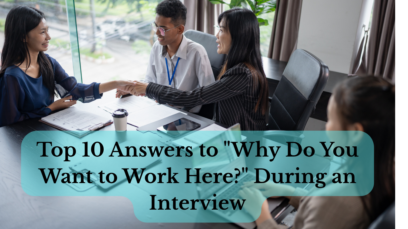 Professional discussing career goals during interview