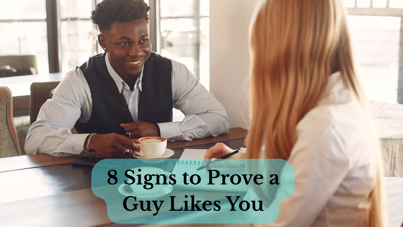 Young man smiling while talking to someone he likes
