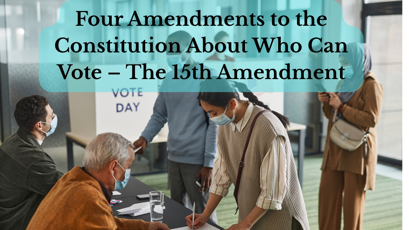 "Citizen casting a ballot in an election, representing constitutional voting rights and democratic participation."